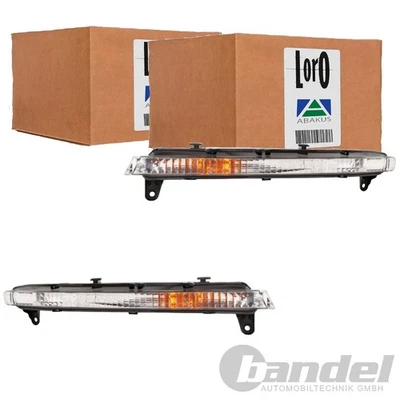 2X ABAKUS Clignotant Avant Gauche/Droite Orange Sans Ampoule 12 V Pour AUDI Q7 - Photo 1/4