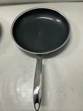 HEXCLAD 11" Hybrid Fry Pan With Stay Cool Handle No Lid
