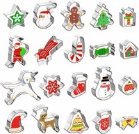 Ausstechformen Weihnachten 20TLG PläTzchen Keksausstecher Backen Set