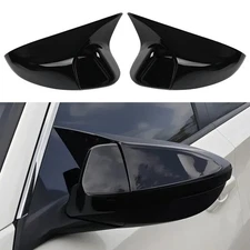 For Honda Accord 2018-2025 2PCS OX Horn Side Mirror Cover RearView Cap W/O Light