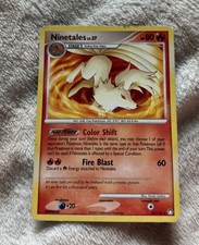 Ninetales 32/123 Mysterious Treasures Regular Small Crease DMG Pokemon Card on eBay