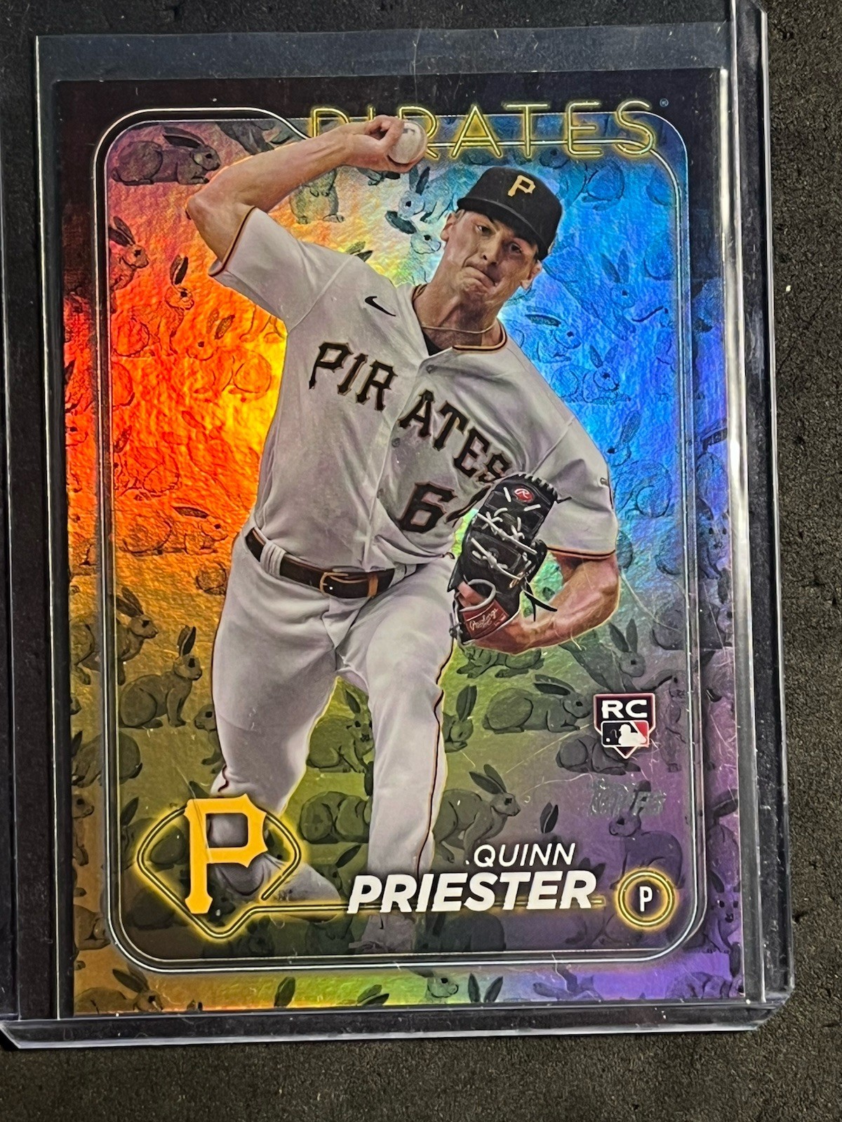 2024 Topps Quinn Priester #93 - Easter Bunny Holiday Foil - EX/NM