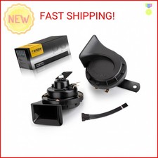 FARBIN Horns Auto Horn 12V Car Horn Loud Dual-Tone Waterproof Electric Snail Hor