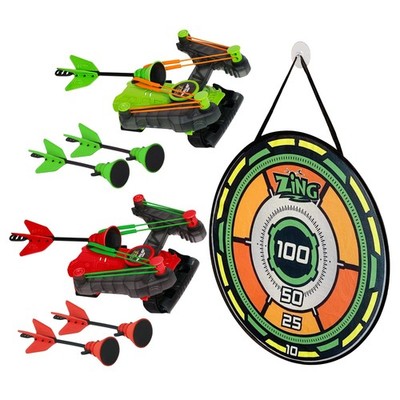 Zing Air Hunterz Wrist Bow - Includes 1 Wrist Bow and 3 Suction Cup Arrows, L...