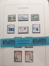 Denmark 2001-2011 vf MNH collection in Leuchtturm High CAT + FACE Value TOP!