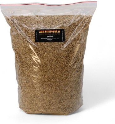 Räuchermehl Buche 1000g Buchenmehl Beech Körnung 0,5 1,5?mm Buchenspäne BBQ - Na