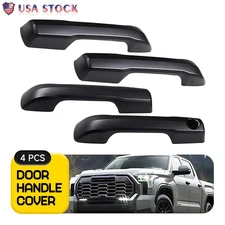 4pcs Car Door Handle Cover Trim for Toyota Tundra 2022-2024 Exterior Accessories