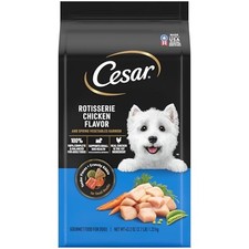 CESAR Small Breed Dry Dog Food Rotisserie Chicken Flavor with Spring Vegetables