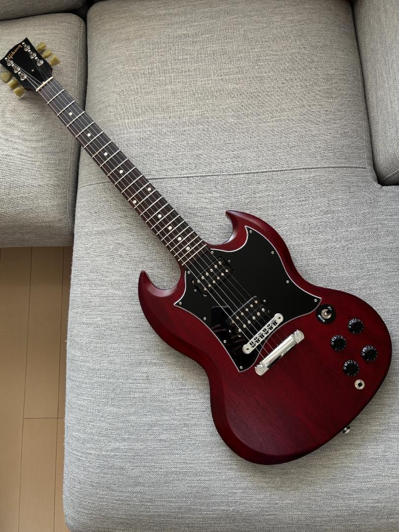 ギター Gibson SG Special Faded 2016 Gibson SG Special Faded 2016, Traditional - Worn Brown, Chrome