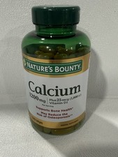 Nature  s Bounty Calcium 1200 Mg  25 Mcg Vitamin D3 - 120 Rapid Release Softgels