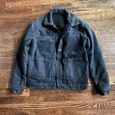 FOREVER 21 Men s Black Faux Fur Sherpa Lined ...