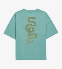 Taylor Swift Island Breeze Lights Down Low Crochet Snake Tee M