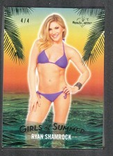 Ryan Shamrock 53 2025 Bench Warmer Girls of Summer Ser 2 Premium Base Green 4/4