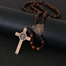 Handmade Wooden Catholic Rosaries Rosary Necklace From Bethlehem Olive Wood
