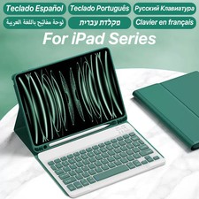 For IPad 7/8/9th Case With Wireless Keyboard Mouse For IPad 5/6/10th Air2/3/4/5