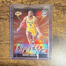 2024-25 Panini Donruss Optic Bronny James Los Angeles Lakers Express Lane Prizm…