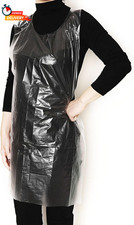 Disposable Aprons 50 Count Waterproof Plastic Apron for Painting, Cooking, Hou