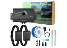 Moclever Wireless Dog Fence System   1.2 Acre Electric Pet Containment OpenBox 