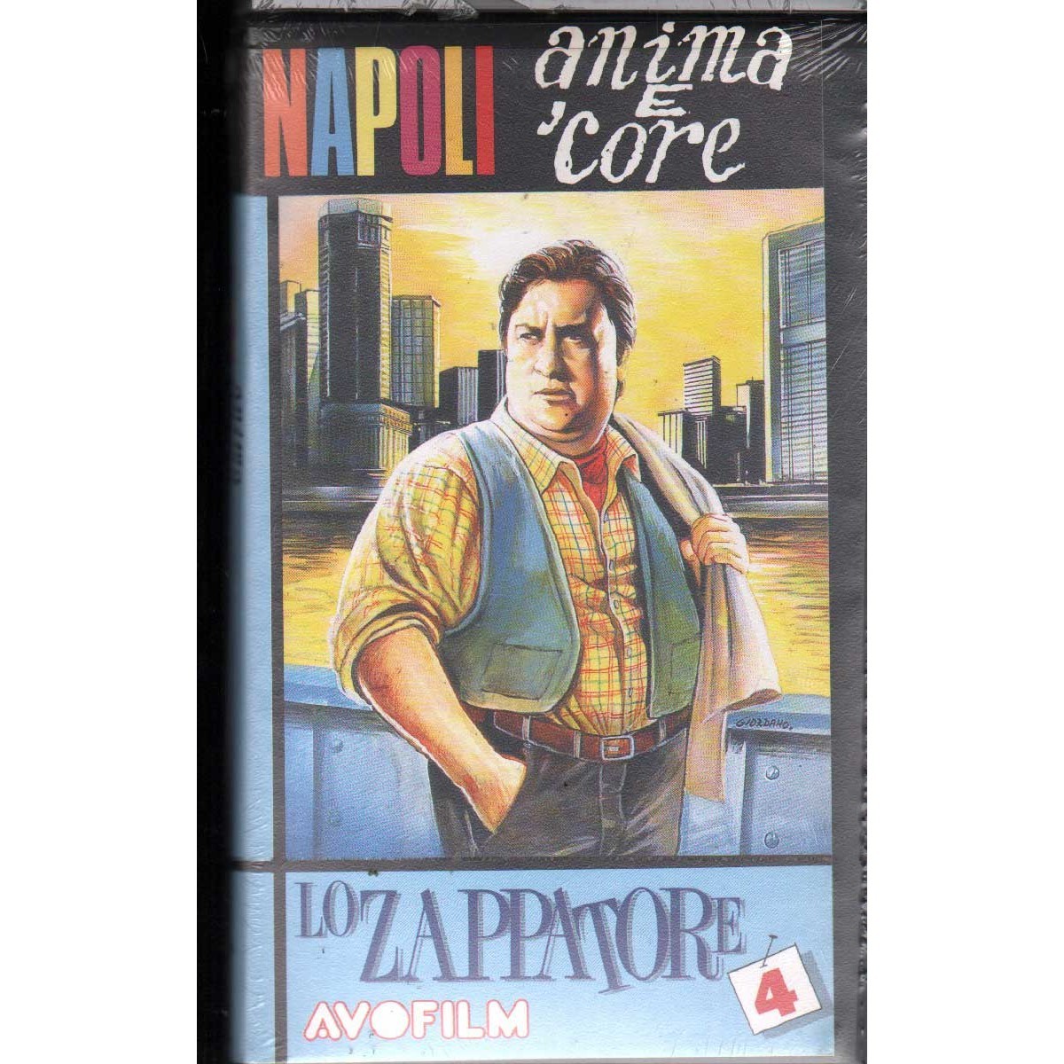 Lo Zappatore VHS Mario Merola Univideo - 3388 Sealed
