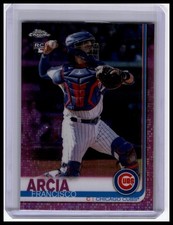 2019 Topps Chrome #30 Francisco Arcia Pink Refractor