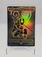 Aang, Swift Savior Foil Playtest Proxy High-Quality Laminated