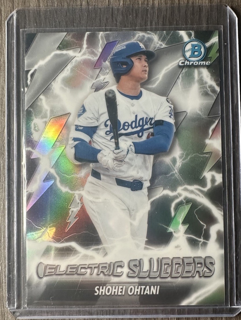 2026 Topps Bowman SHOHEI OHTANI ERROR MISSING AUTO Electric Sluggers Dodgers
