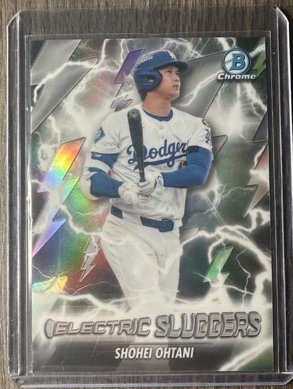 2026 Topps Bowman SHOHEI OHTANI ERROR MISSING AUTO Electric Sluggers Dodgers
