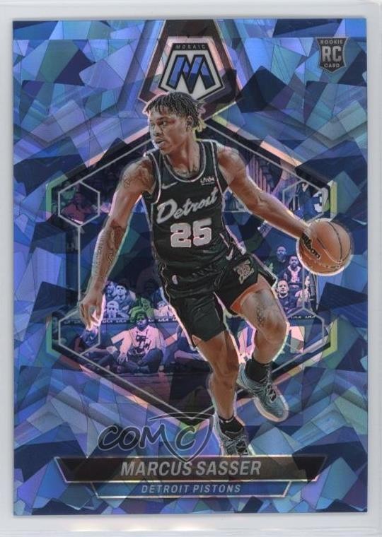 2023-24 Panini Mosaic Rookies Ice Prizm 99/125 Marcus Sasser #229 Rookie RC 16qd