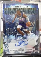 2025-26 Topps Chrome - Stratospheric Signatures Isaiah Collier #SM-IC (AU)