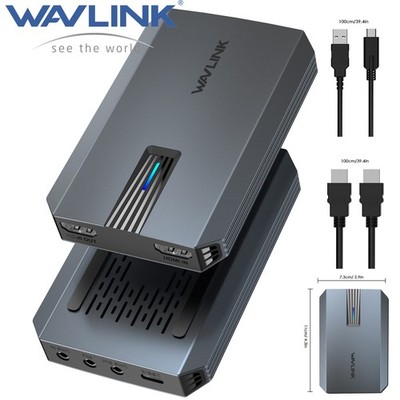 4K30/2K60/1080p120 Capture Card Up to 4K60 HDR10/ 2560x1440@144hz/1080p@240hz