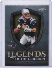 2025 Topps Chrome #LOG-9 Tom Brady Legends of the Gridiron