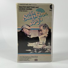 VHS: The Sunshine Boys: Walter Matthau, George Burns, MGM Clamshell