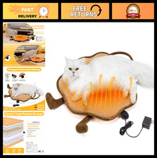 Cat Heating Pad for Indoor Cats Dogs Pressure-Activated Heated Cat Bed for Pets