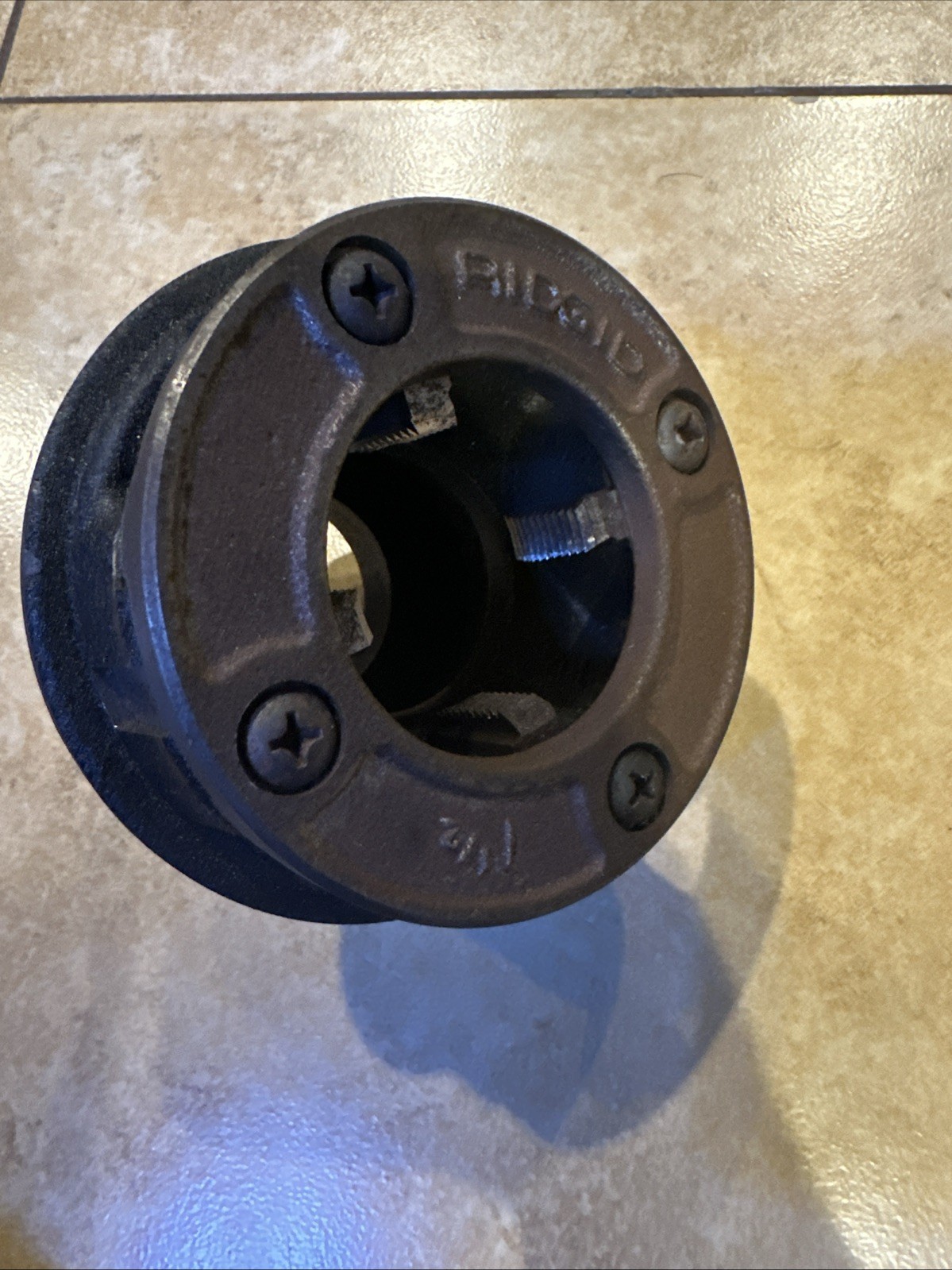 Ridgid 1 1/2” Black Pipe Threader/ Threading Black Finish (New Rusted)