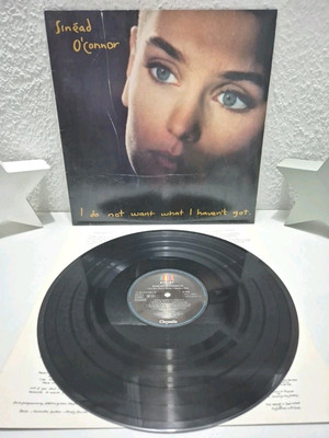 Sinead O'Connor - I Do Not Want What I Haven't Got 1990 Europe Press.      VG/VG