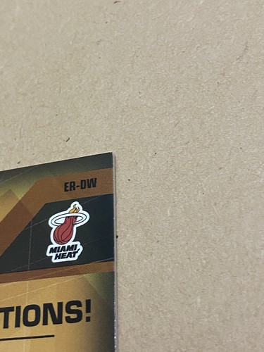 2007 08 Bowman Elevation Relics Dwyane Wade Jersey Card Miami Heat NBA 78 / 79 - Picture 10 of 12