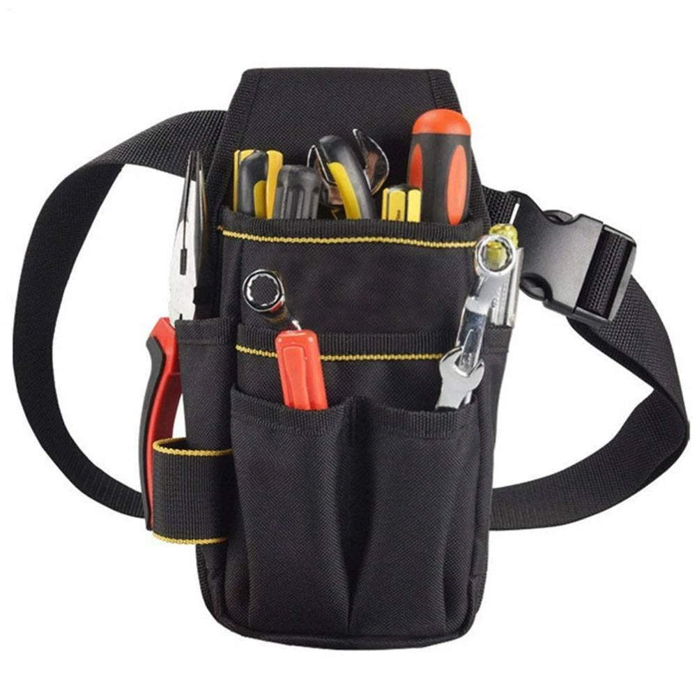 Electrician's Tool Belt Pouch Waist Storage Bag for Screwdriver Kit Holder SD