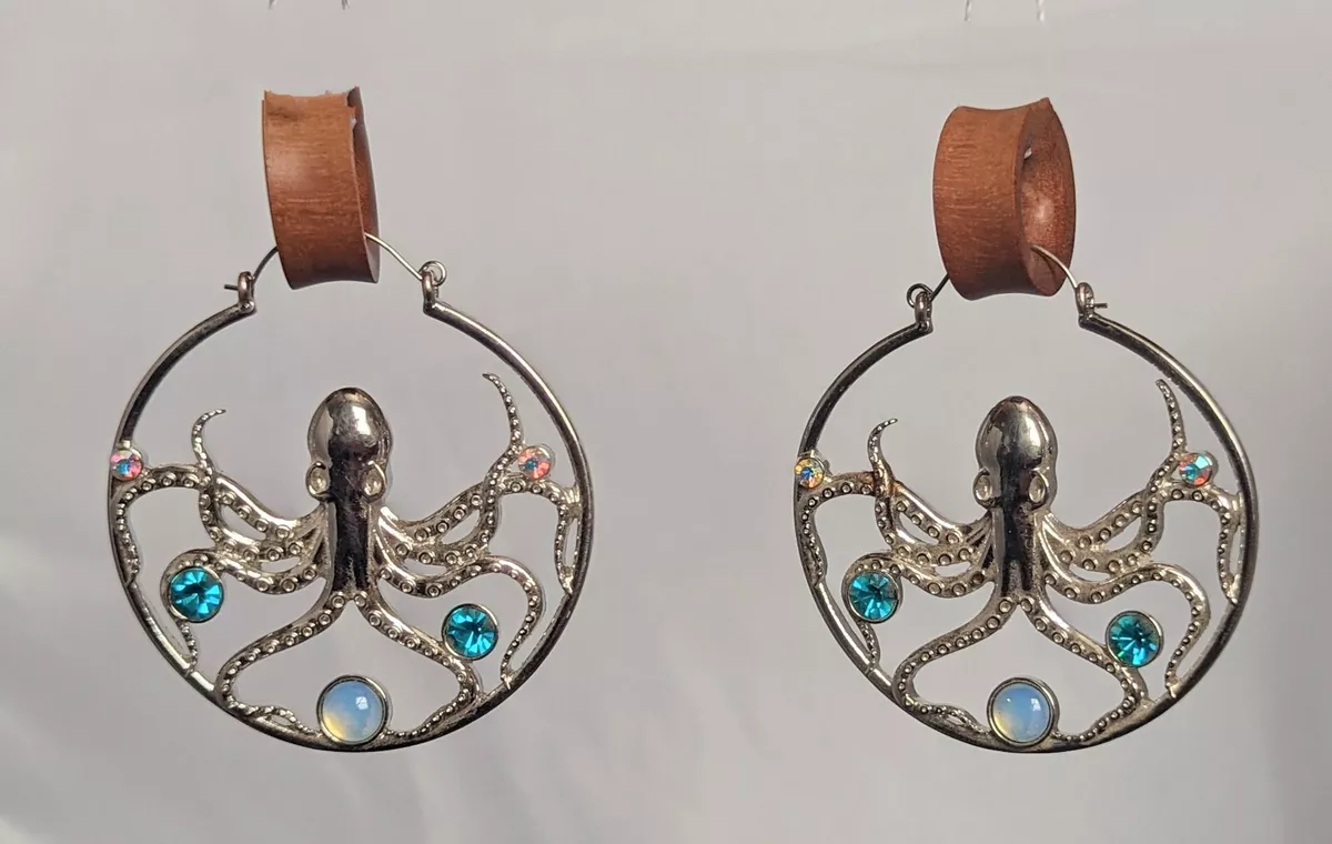 Ear gauges 2024 with hoops