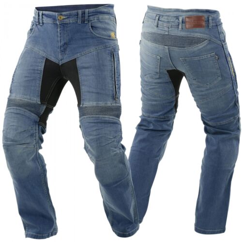 Trilobite Parado Forcefield Moto Jeans Hommes Taille Courte - Bild 1 von 7