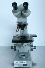 Carl Zeiss Jena Ergaval Vintage Compound Binocular Microscope 10X 40X Objectives