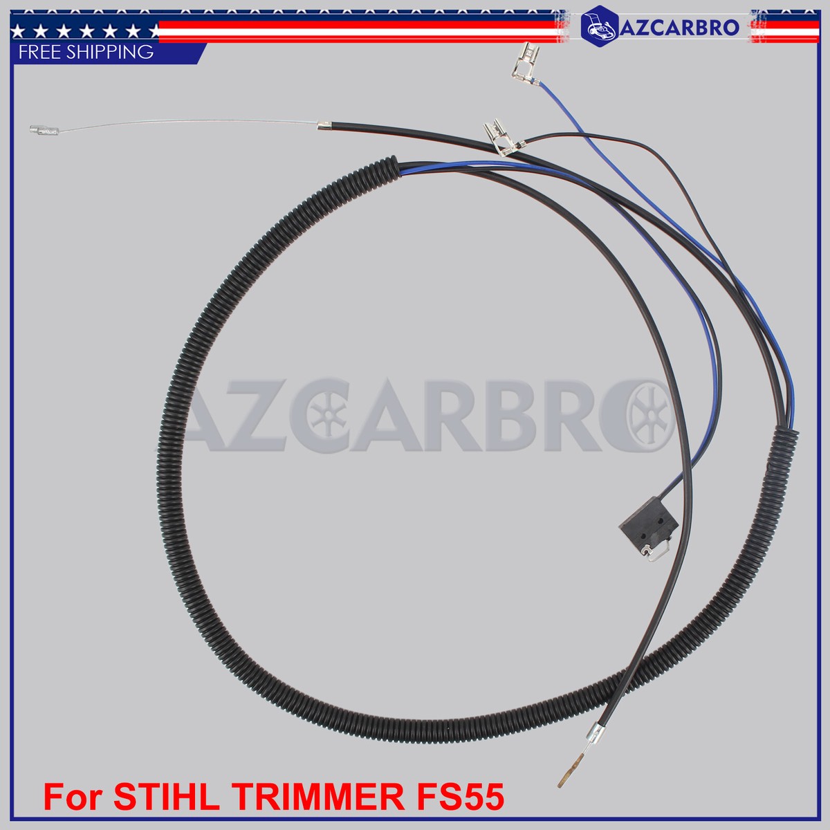 Throttle Cable 4140-180-1109, 4140 180 1112 For STIHL
