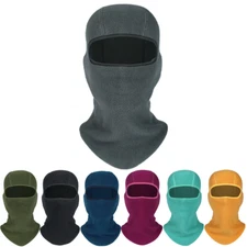 Fleece Balaclava Ski Mask Lightweight Windproof Face Mask for Winter Activities