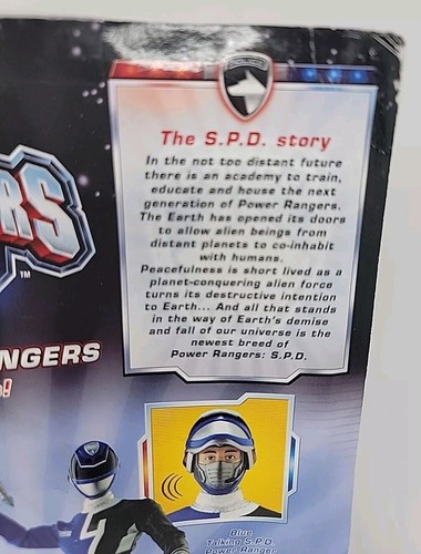 Power Rangers SPD 2004 12" Talking Red Ranger Bandai Face Reveal S.P.D. 20100 - Imagen 16 de 24