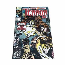 TERROR INC #1 JORGE ZAFFINO COVER DG CHICHESTER MARVEL HORROR 1992 (box14)