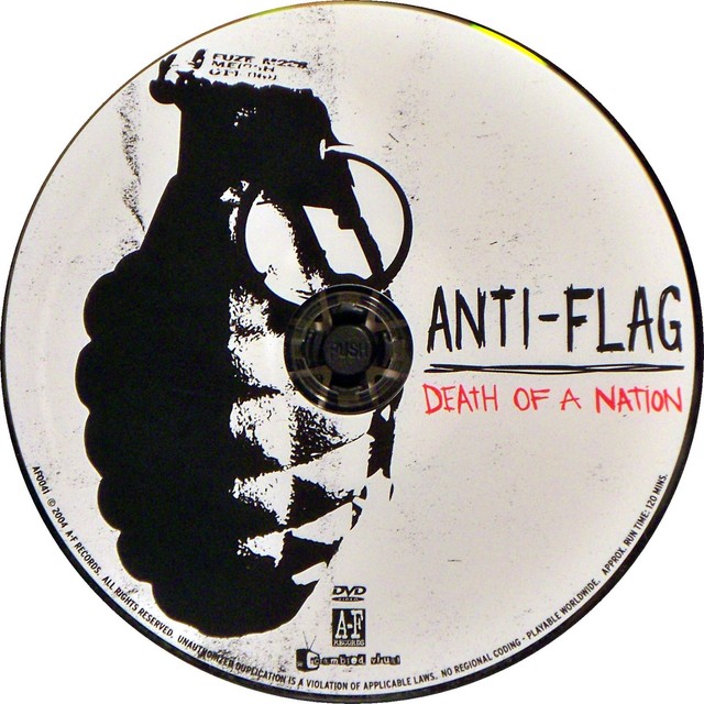 AntiFlag  The Death of a Nation (DVD, 2004) Live from the Terror