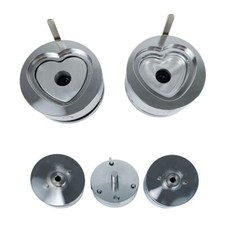 Heart Shaped 52 57mm New Die Mould Stainless Steel for Badge Button Maker
