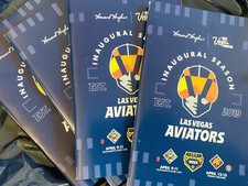 LAS VEGAS AVIATORS OPENING SERIES GAME PROGRAMME APRIL 9-11 VS. SACRAMEMTO
