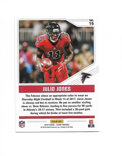 2018 Score Football Insert Singles Complete Your Set U-Pick Free Shipping - Picture 33 of 173
