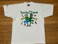 Vtg 80s/90s Toast The Originals Coors Light St. Patty’s Promo T-shirt Size L