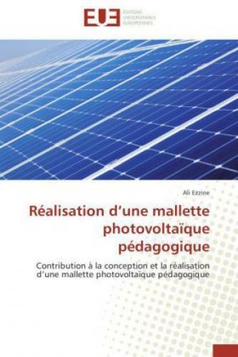 Thumbnail - Réalisation D'une Mallette Photovoltaïque Pédagogique Contribution À